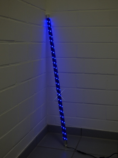 Showlamp in blau-weiss